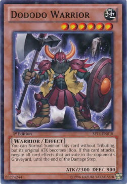 SP14-018st · Guerriero Dododo / Dododo Warrior SFR (ITA)
