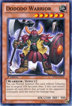 SP14-018 · Guerriero Dododo / Dododo Warrior (ITA)