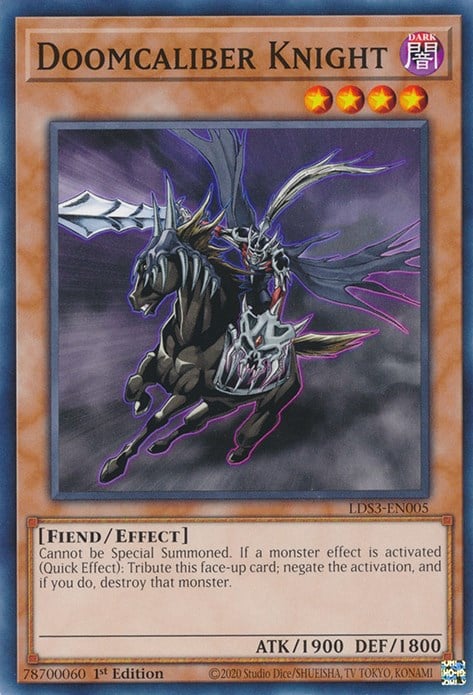 LDS3-006 · Cavaliere della Scoperta del Teschio / Doomcaliber Knight (ITA)