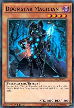 PEVO-021 · Mago Destinostella / Doomstar Magician SR (ITA)