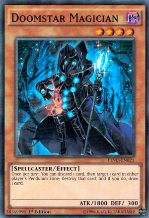 PEVO-021 · Mago Destinostella / Doomstar Magician SR (ITA)