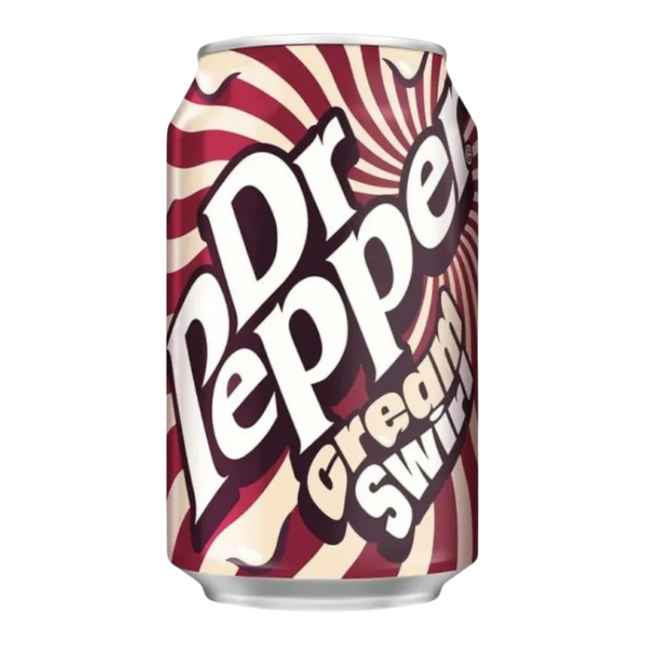 Dr Pepper Cream Swirl – Bevanda Gassata al Gusto Panna e Frutta