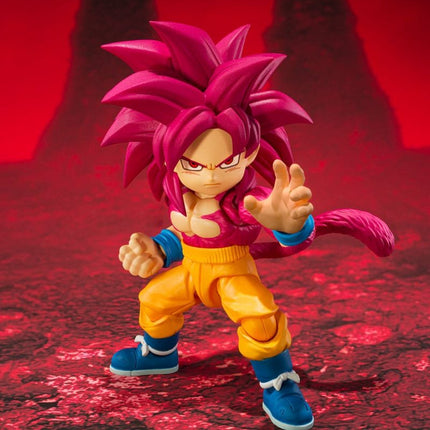Dragon Ball Daima S.H.Figuarts Action FigureSuper Saiyan Level 4 Son Goku (mini) 8 cm