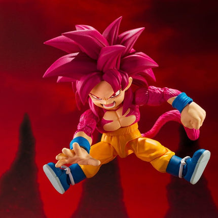 Dragon Ball Daima S.H.Figuarts Action FigureSuper Saiyan Level 4 Son Goku (mini) 8 cm