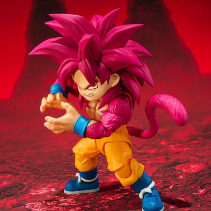 Dragon Ball Daima S.H.Figuarts Action FigureSuper Saiyan Level 4 Son Goku (mini) 8 cm