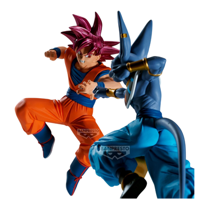 Dragon Ball Super – Goku Super Saiyan God vs Beerus - Match Makers Figure Banpresto