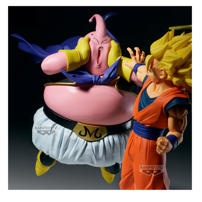 Dragon Ball Z – Majin Buu (Prima Forma) vs Son Goku SS3 Match Makers Figure Banpresto