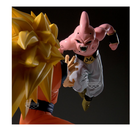 Dragon Ball Z – Majin Buu (Pure) vs Son Goku SS3 - Match Makers Figure Banpresto