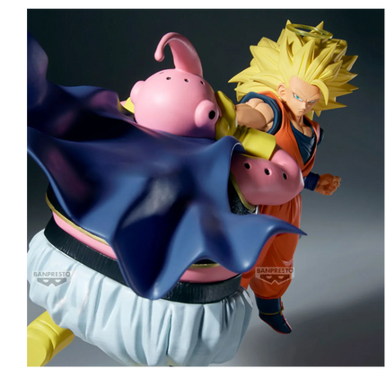 Dragon Ball Z – Son Goku SS3 vs Majin Buu (Prima Forma) - Match Makers Figure Banpresto