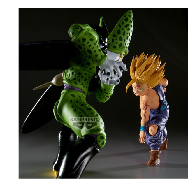 Dragon Ball Z – Super Saiyan Son Gohan vs Cell - Match Makers Figure Banpresto