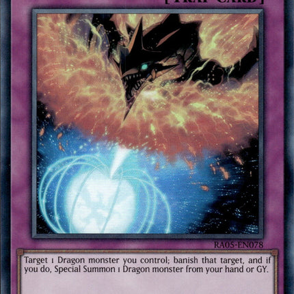 RA05-078sr · Rinascita del Drago / Dragon's Rebirth SR (ITA)