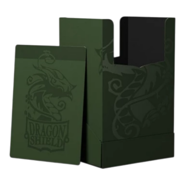 Dragon Shield Deck Shell - Verde Forest Green - Portamazzi 100 Carte