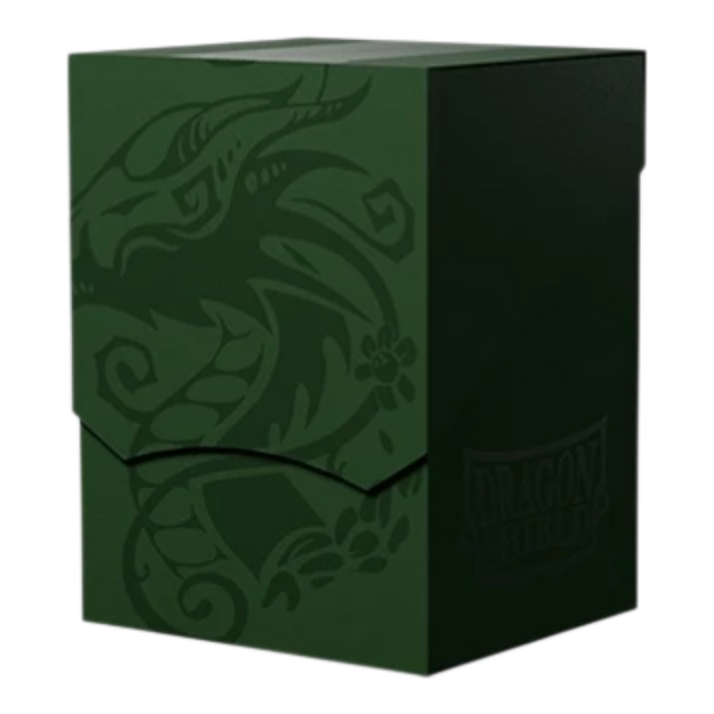 Dragon Shield Deck Shell - Verde Forest Green - Portamazzi 100 Carte