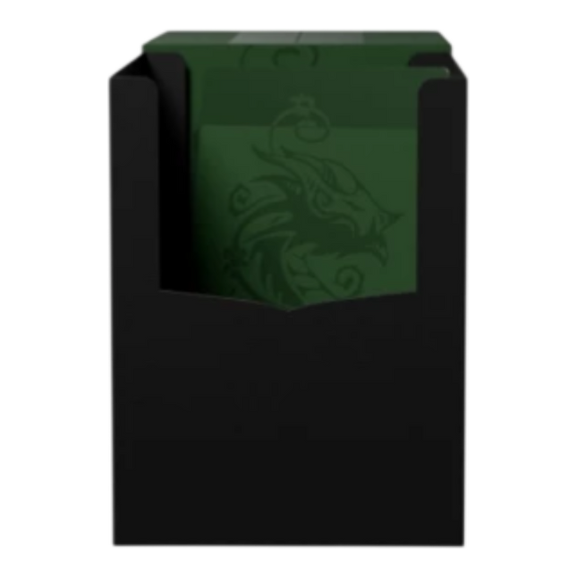 Dragon Shield – Double Shell Deck Box 150 Cards - Forest Green/Black