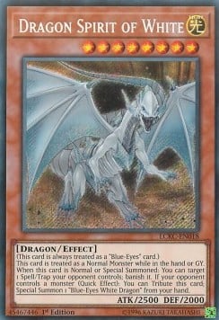 LCKC-018sec · Drago Spirito del Bianco / Dragon Spirit of White SCR (ITA)