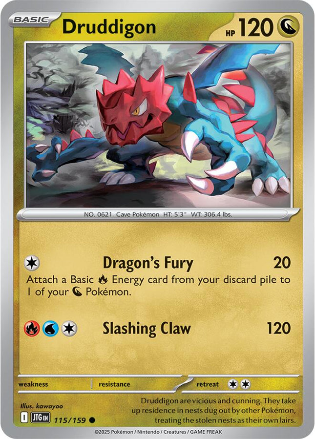 JTG-115 · Druddigon (115/159) (ITA)