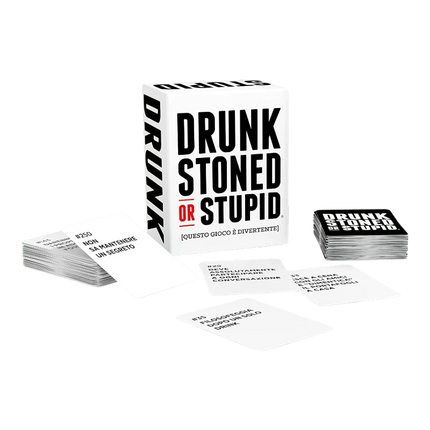 Drunk Stoned or Stupid – Gioco da Tavolo Party Game per Adulti