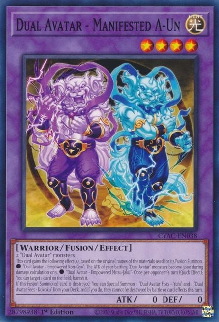 CYAC-038 · Dual Avatar - Manifested A-Un (ITA)