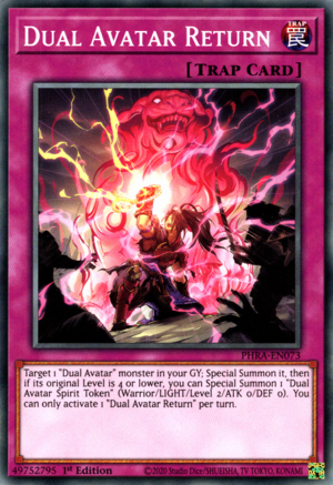 PHRA-073 · Ritorno Duplice Avatar / Dual Avatar Return (ENG)