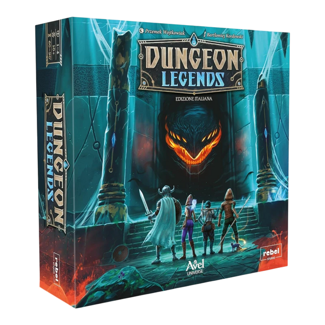 Dungeon Legends – Gioco da Tavolo Cooperativo Fantasy
