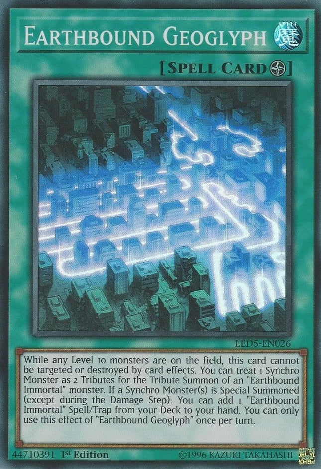LED5-026 · Geoglifo Terrestre / Earthbound Geoglyph SR (ITA)