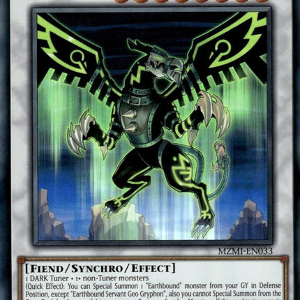 MZMI-033 · Earthbound Servant Geo Gryphon SR (ITA)