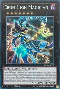 TDIL-052 · Mago Alto d'Ebano / Ebon High Magician SR (ITA)