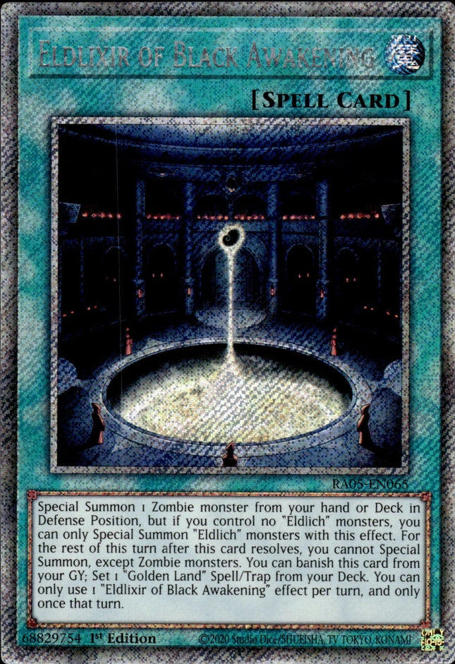 RA05-065psec · Spettrolisir del Risveglio Nero / Eldlixir of Black Awakening PLSR (ITA)