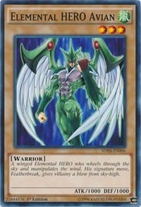 SDHS-006 · Avian EROE Elementale / Elemental HERO Avian