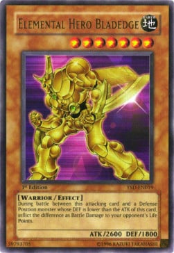 YSD-019 · Bladedge EROE Elementale / Elemental HERO Bladedge UR (ITA)