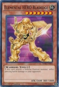 SDHS-009 · Bladedge EROE Elementale / Elemental HERO Bladedge (ITA)