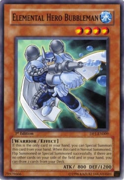 DP1-009 · Bubbleman EROE Elementale / Elemental HERO Bubbleman (ENG)