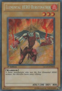 LCGX-004sec · Burstinatrix EROE Elementale / Elemental HERO Burstinatrix SCR (ITA)