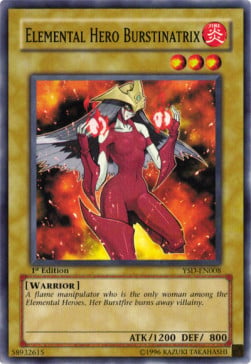 YSD-008 · Burstinatrix EROE Elementale / Elemental HERO Burstinatrix (ITA)