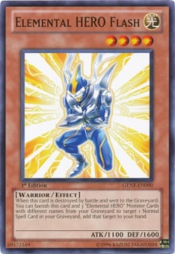 GENF-090 · Flash EROE Elementale / Elemental HERO Flash (ITA)