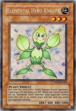 PP02-005sec · Knospe EROE Elementale / Elemental Hero Knospe SCR (ITA)