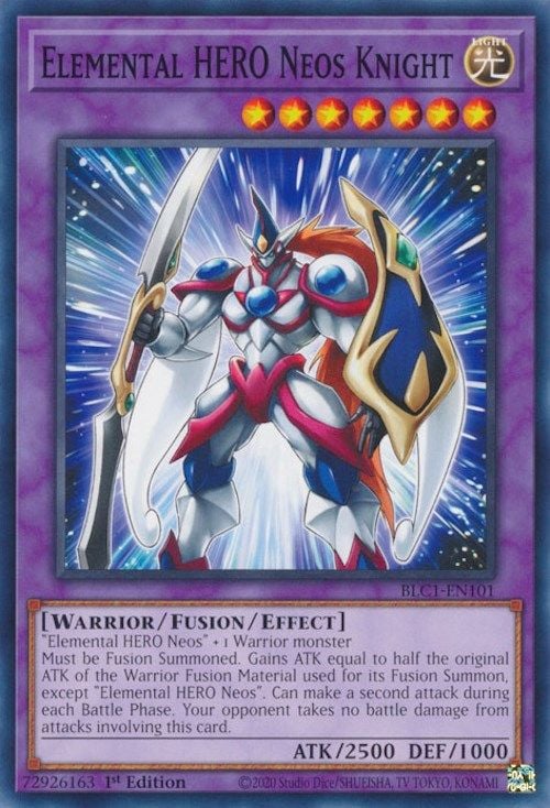 BLC1-101 · Neos Cavaliere EROE Elementale / Elemental HERO Neos Knight (ITA)