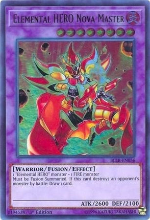 BLLR-056 · Nova Master EROE Elementale / Elemental HERO Nova Master UR (ITA)