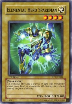 DP1-004 · Sparkman EROE Elementale / Elemental HERO Sparkman