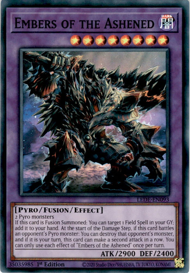 LEDE-093sr · Embers of the Ashened SR (ITA)
