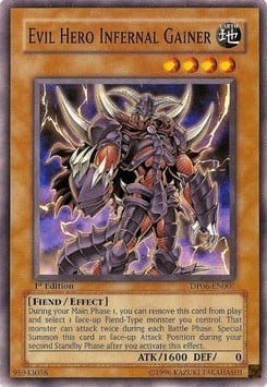 DP06-007 · Custode Infernale EROE Malvagio / Evil HERO Infernal Gainer (ITA)