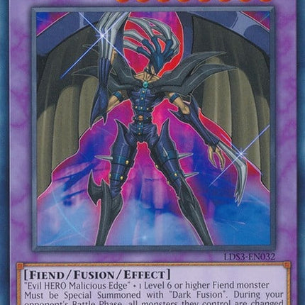 LDS3-032 · Demone Malicious EROE Malvagio / Evil HERO Malicious Fiend (ITA)