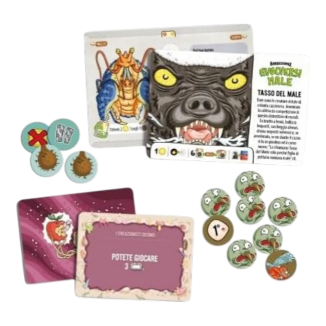 Evolversi Male – Barbascuax Espansione Tasso del Male e Granchio del Cocco