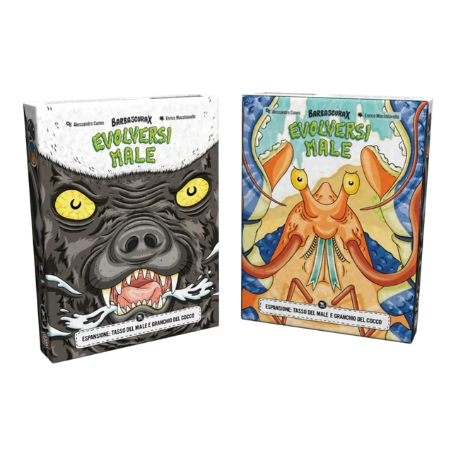 Evolversi Male – Barbascuax Espansione Tasso del Male e Granchio del Cocco