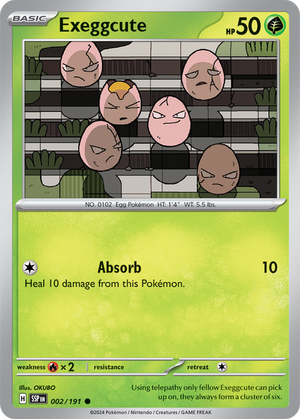 SSP-002 · Exeggcute (ITA)