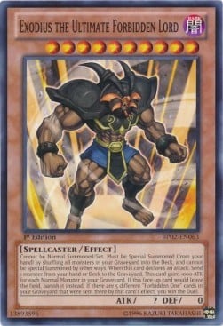 BP02-063 · Exodius, Il Signore Proibito Finale / Exodius the Ultimate Forbidden Lord (ITA)