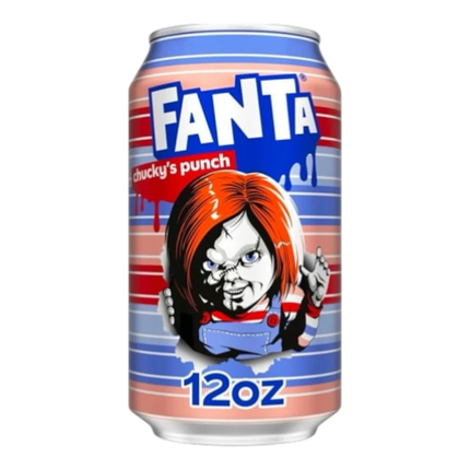 Fanta Chucky’s Punch – Bevanda Frizzante ai Frutti di Bosco Edizione Limitata USA 330ml