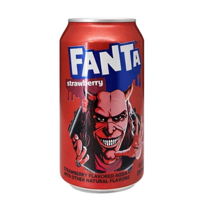 Fanta Strawberry - Black Phone Lattina 355ml