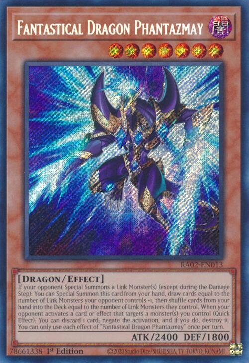 RA02-013sec · Fantasmay Drago Fantastico / Fantastical Dragon Phantazmay SCR (ITA)