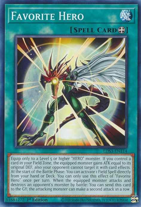 LDS3-114 · Eroe Preferito / Favorite Hero (ITA)